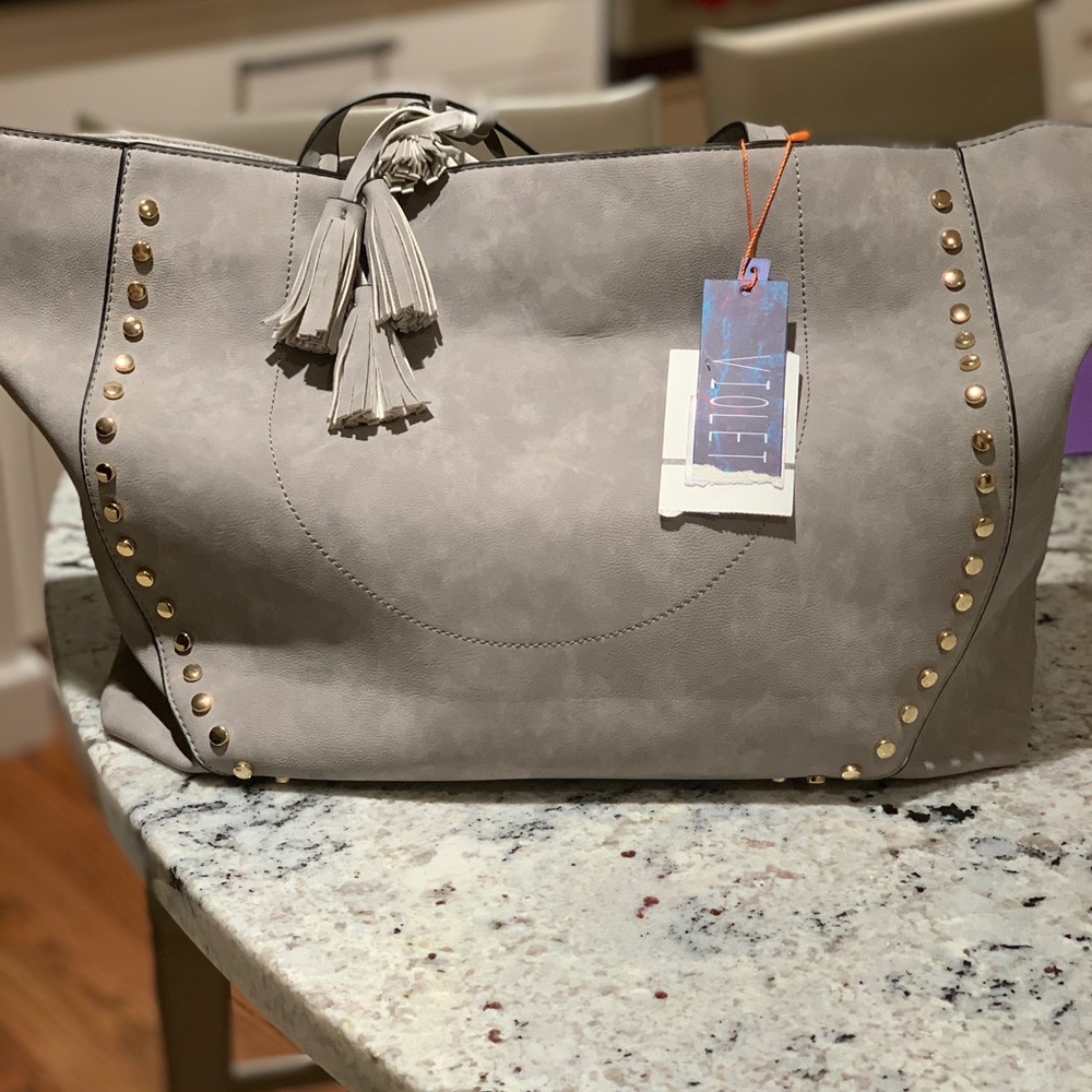 Grey Tote/Handbag